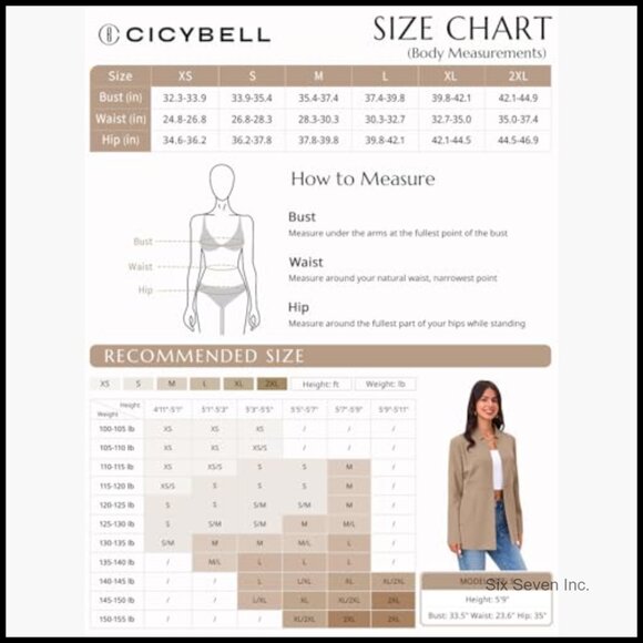 Recycled Polyester Blazer Notch Collar Long Sleeve Business Casual Jacket - Picture 6 of 7